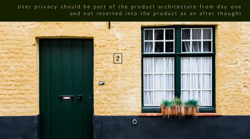 PRIVACY AND ANONYMITY BY DESIGN